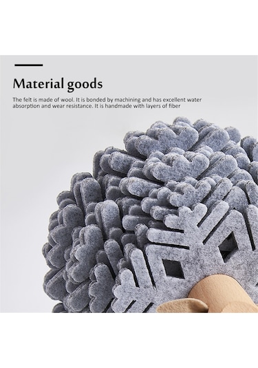 Koyun Şeklinde Bardak Altlıkları Bardak Altlıkları Yalıtımlı Yuvarlak Keçe Bardak Altlıkları Diğer