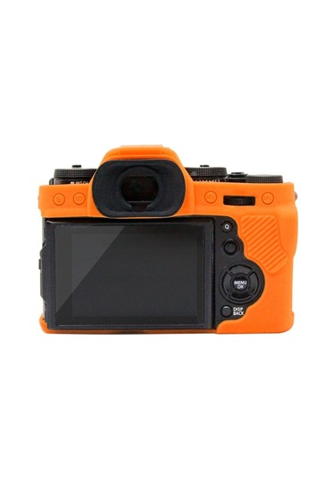 Fujıfılm Xt3 İçin Puluz Soft Silikon Koruyucu Kılıf Turuncu Diğer