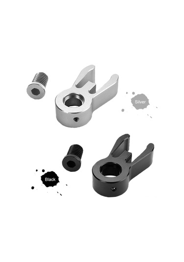 Suofeng Brompton Katlanır Bisikletler İçin Hafif Alüminyum Başlık Yakalayıcı, Kolay Montaj, Siyah/gümüş Seçenekli