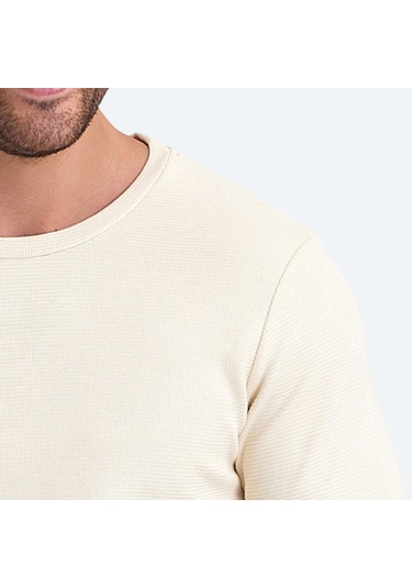 The Crow BRUCE WILLIS Erkek  Ekru Sweatshirt