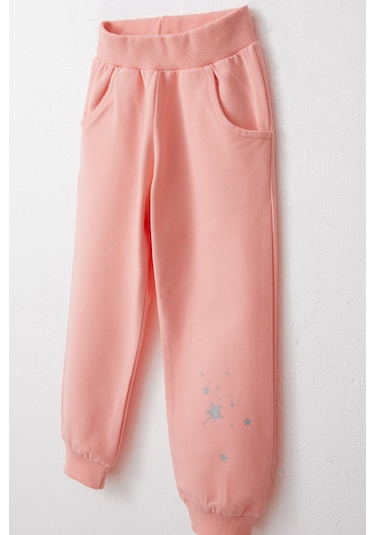 Breeze Kız Çocuk Eşofman Takım Sevimli Sihirbaz Tavşancık Baskılı 1-4 Yaş, Bej Melanj-bej Melanj Bej Melanj