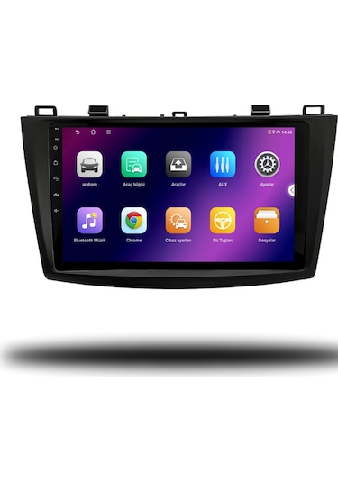 Caros Mazda 3 2010-2013 Uyumlu Android Multimedya 4gb Ram 32gb Hafıza 9"