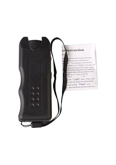 Folinda Zf-851 Ultrasonik Köpek Eğitici - Yabancı Köpekleri Engelle, Davranışı Düzenle, Havlamayı Durdur Pil Dahil Değil