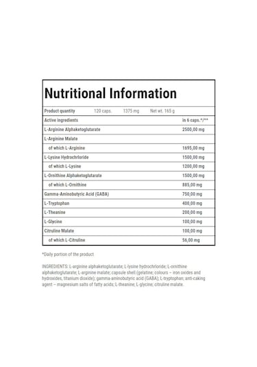 Trec Nutrition Gh Up Growth Hormone Night a 120 Kapsül