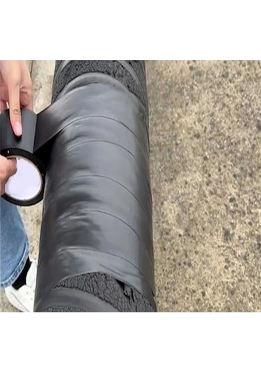 Siyah Pvc Bant 6 Adet 5cmx25m Izolasyon Bandı 50mm