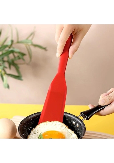 Mavi Silikon Kızartma Küreği Yapışmaz Mutfak Gözleme Kızarmış Yumurta Transfer Küreği Biftek Kürek Mutfak Pişirme Araçları