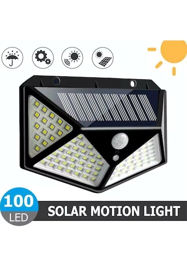 Forlife 40watt Güneş Enerjili Solar Bahçe Duvar Armatürü