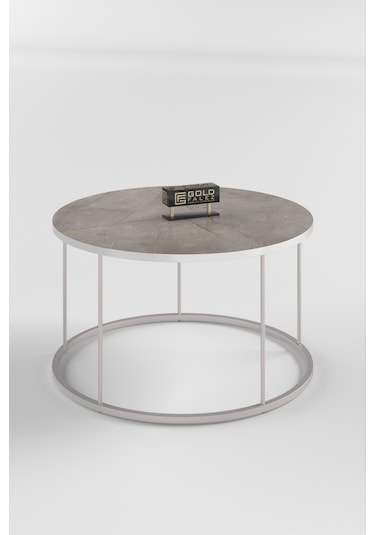 Orta Sehpa Terra Lüx Gümüş Gordion