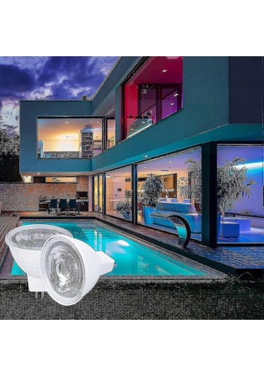 4'lü Mr16 3w Renk Değiştiren Gu5.3 Led Ampul Paketi, Ac/dc 220v Ab Fişi, Kısılabilir Rgb + Sıcak Beyaz 3000k, Uzaktan Kumandalı Reflektörlü - Kaiyi Diğer