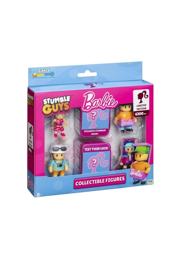 Pmı Stumble Guys Barbie Figür 6'lı Set Sgb2060 Model 1 Diğer
