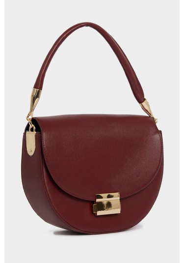 Defacto Kadın Suni Deri El Çantası D4079axnsbr247 Bordo