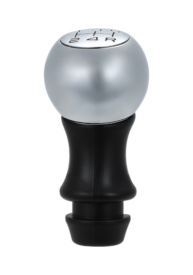 Kangvka Peugeot İçin Manuel 5 Vitesli Krom Kaplama Vites Çubuğu Kafa 307, 308, 408, 2008, 206, 207, 208, 301, 3008 Uyumlu Gümüş