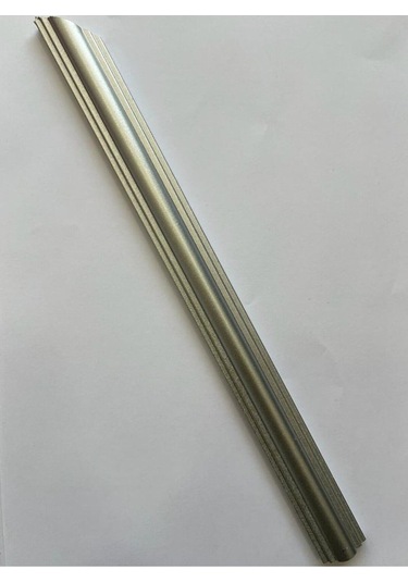 Gümüş Silver Renk Dekoratif Poliiüretan Duvar Çıtası 1 Boy :240 Cm En :2.5 Cm