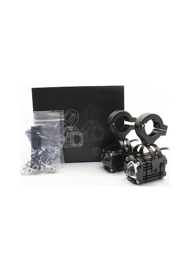 Shineyee 20w Çift Işık Modlu Motosiklet Led Farı - 10-100v Geniş Voltaj, 4200lm Parlaklık, Atv/utv Uyumlu