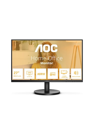 Aoc 27" U27b3m 60hz 4ms Hdmı Dp Uhd Va Monitör