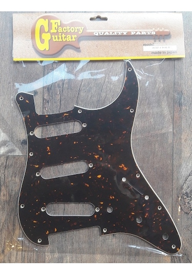 Domo Stp-1Tor-B Tortoise Shell Sss Strat Pickguard