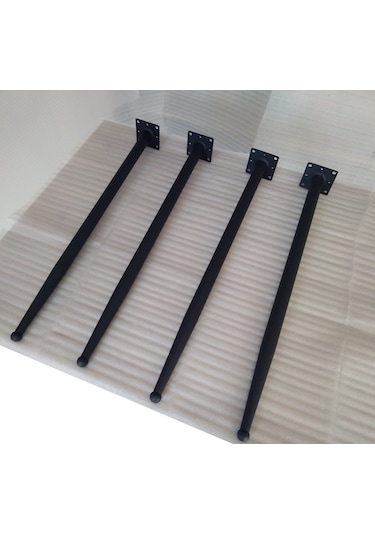 Demontepark Metal Ayak, Masa Ayağı, Lüks Siyah Masa Ayağı