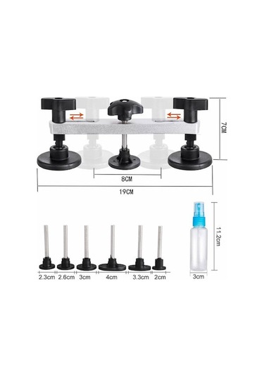 Mufunye Otomobil Çukurları Onarım Seti: 20 Parça, Buzlanma İzlerini Giderme, Avrupa Fişli, Pratik Ve Güvenli