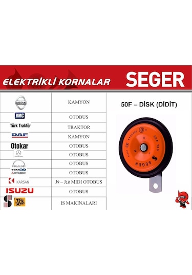Korna Didit Kalın Ses Seger 50Fk