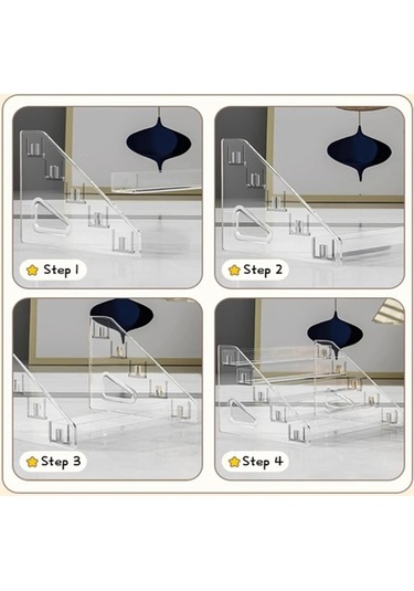 Maoyaya Şeffaf Saklama Kutusu Makyaj Organizatör Kozmetik Vitrin Takı Çok Renkli, Kozmetik Organizasyon Kolaylaştırıcı Çok Renkli