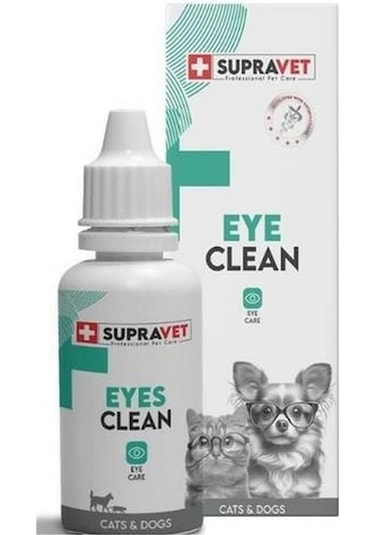 Supravet Kedi Köpek Göz Temizleme Solüsyonu 50 ML
