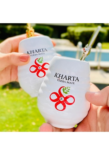 Kharta Mate Kalın Öğütülmüş Çay Beyaz 3 x 250 G
