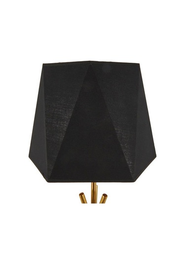 Evidea Lighting Polda Lambader - Siyah / Altın - 157 Cm Siyah / Altın