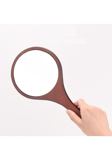 Suntek Ev Seyahat Koyu Kahverengi Saplı Taşınabilir Ahşap El