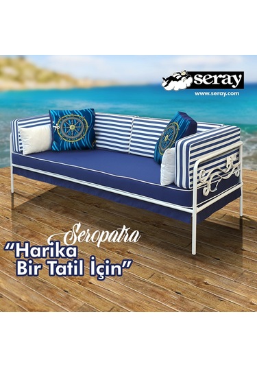 Seray Seropatra 3'Lü Yerden Yüksek Yataklı Kanepe