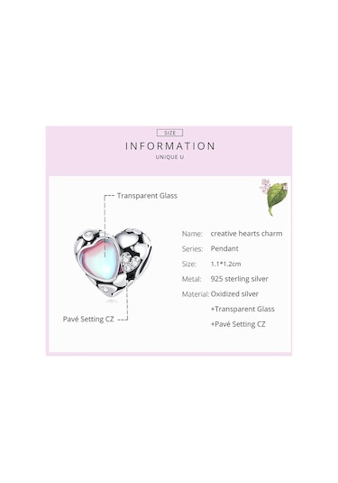 Wostu 925 Ayar Gümüş Yaratıcı Hollow Kalpler Charm Boncuklu Sarkık Kadın Fit Dıy Bilezik Bileklik Takı Hediyeler, Maden Ayarı: 925 Ayar