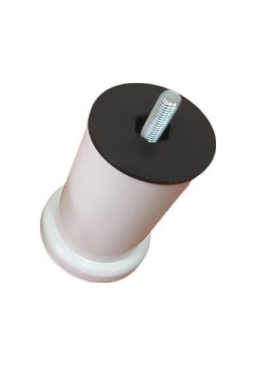 Tuana Baza, Koltuk,kanepe Ayağı Beyaz 10 Cm