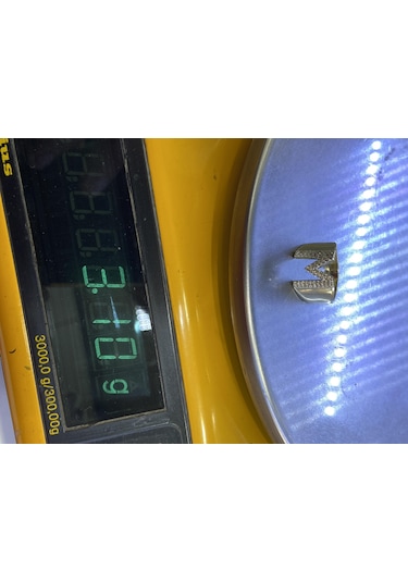 Magümüş 14 Ayar Altın O Harfli Üst Kalite Trend Harf Yüzük