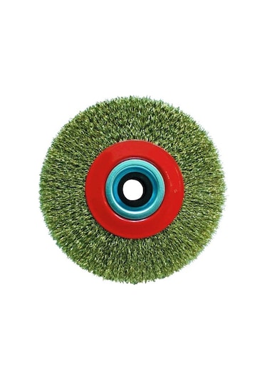 Partner Pt02007 Sarı Telli Daire Fırça 175X25Mm