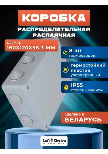 Bylectrıca Dağıtım Kutusu 8 Giriş 160x120x58.3 364688209