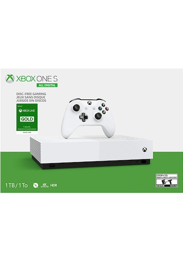 Xbox One S 1 Tb All Digital Edition Cdsiz Versiyon Teşhir