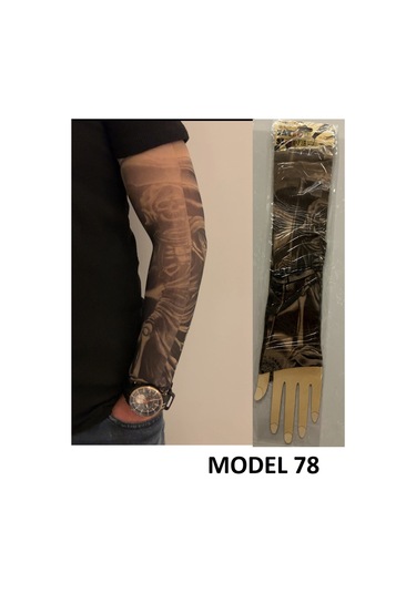 Giyilebilir Dövme 3 Çift 6 Adet Kol Çorap Dövmesi Sleeve Tattoo Set26