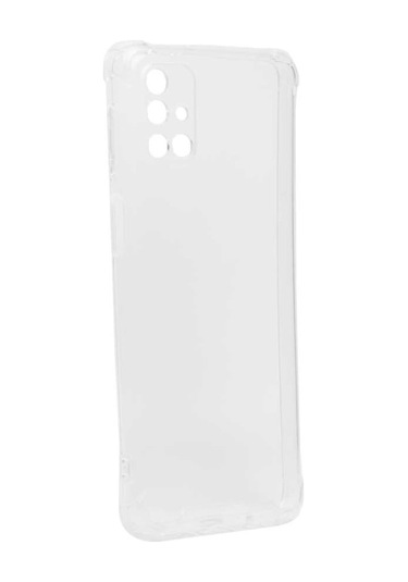 Galaxy M31S Kılıf Zore Kamera Korumalı Nitro Anti Shock Silikon Renksiz