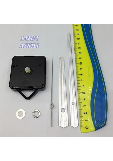 Duvar Saati Mekanizması Akrep Yelkovan Saniye Motor Sessiz Akar (360665258) Altın