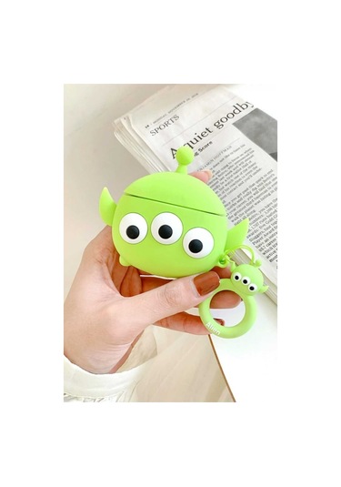 Iphone Pro/pro2 Nesil Uyumlu Koruyucu Bluetooth Kulaklık Kılıfı Figürlü Canavar Airpods Pro/pro2 Nesil