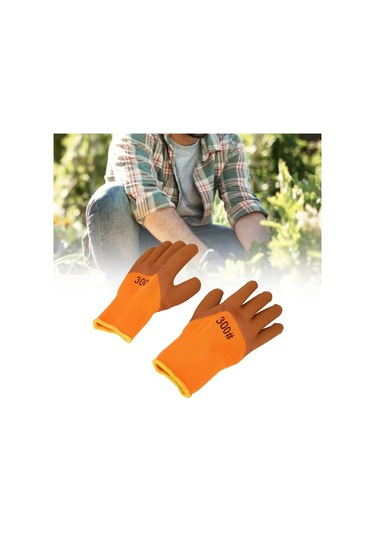 5 Çift Kalın Bahçe Eldiveni Dayanıklı Kaymaz Nefes Alabilir Bahçe İş Eldiveni