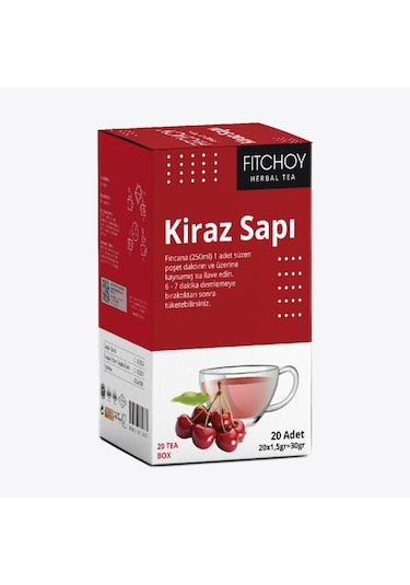 Fitchoy Kiraz Sapı Çayı 20 Adet