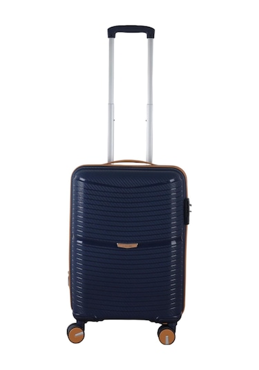 Mçs Group V379 Aura Y.üretim Pp Valiz 55 Cm S21yy100014255 11158 Lacivert/hardal
