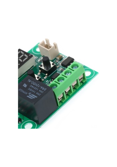 Mufunye Xh-w1209 Mikro Sıcaklık Kontrolörü -50 110 C, 0.1 C Hassasiyetli, Kırmızı Led Ekranlı, Su Geçirmez Prob, Röle Çıkışı