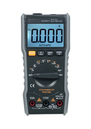 Springsun Km-dm01c Akıllı Multimetre: Otomatik Aralık, 6000 Sayım, Ncv, Taşınabilir, Arka Işık & Ac/dc Ölçüm