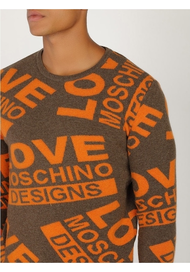Moschino Yeni Moschıno Erkek Sweatshirt (321438356) Kahverengi