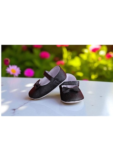 Swallow Bebluxbaby Kız Bebek Babet Ayakkabı Siyah