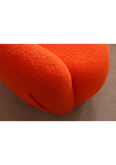 Riva Fasülse Koltuk 3 Lü Kanepe Turuncu