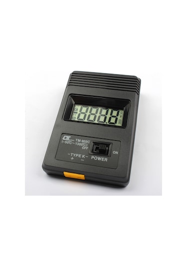 Tm-902c Sanayi K Tipi Endüstriyel Termometre Termokupl ve Prob