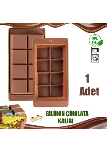 Porsıma Mys 30301-1 Bpa Free Silikon Dubai Çikolatası Kabı