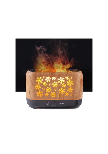Ana Sayfa Renkli Simülasyon Alev Tütsü Füme Lamba Nemlendirici, Model:uzaktan Kumandasız Abd Tak